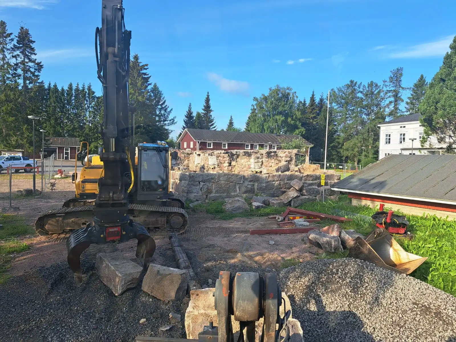 Limingan seurakunnan Kotikolon purkutyöt