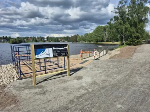 Kesäniemen esteettömän uimapaikan rakentaminen