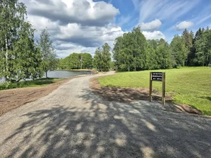 Kesäniemen esteettömän uimapaikan rakentaminen