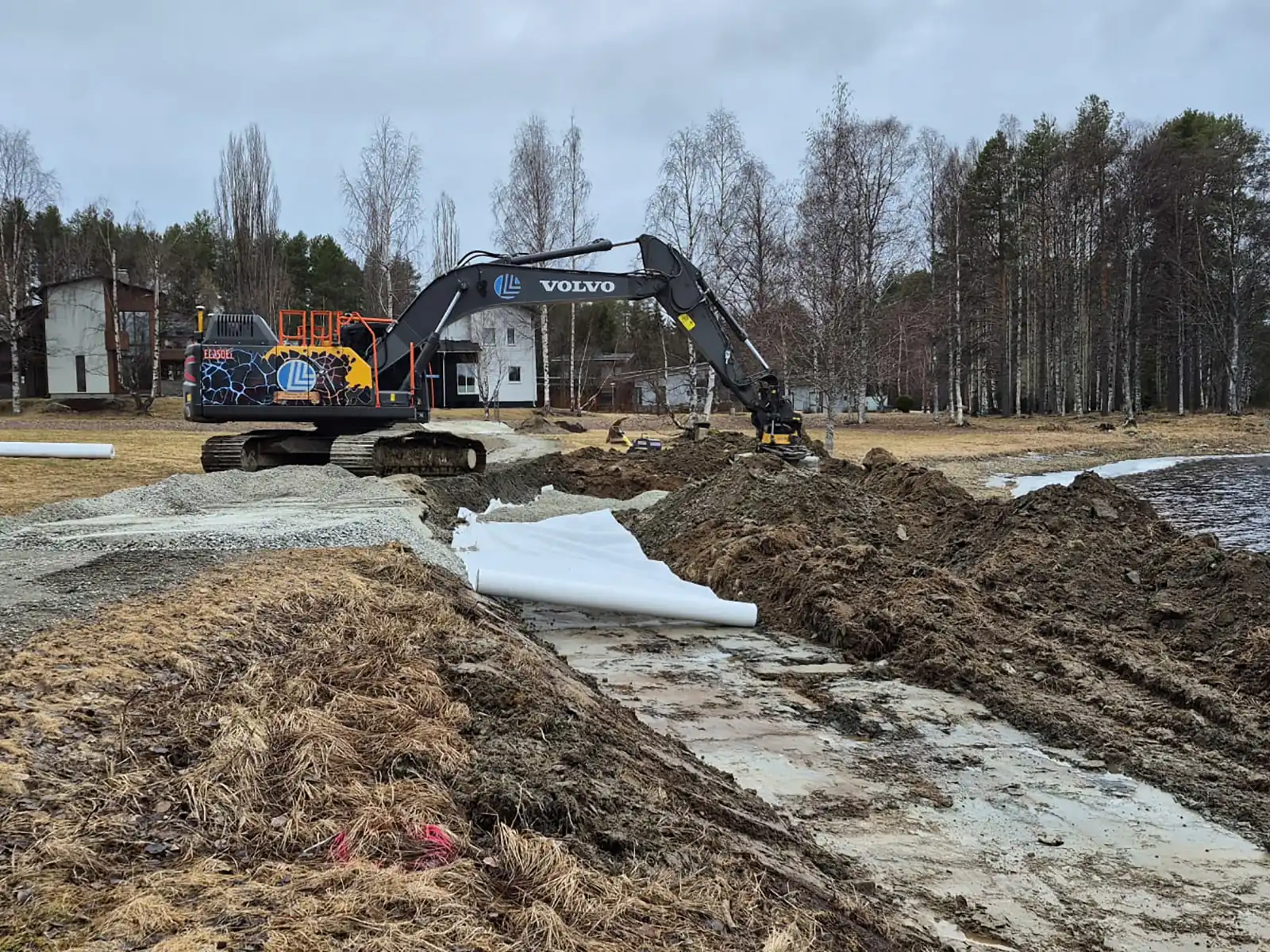 Kesäniemen esteettömän uimapaikan rakentaminen